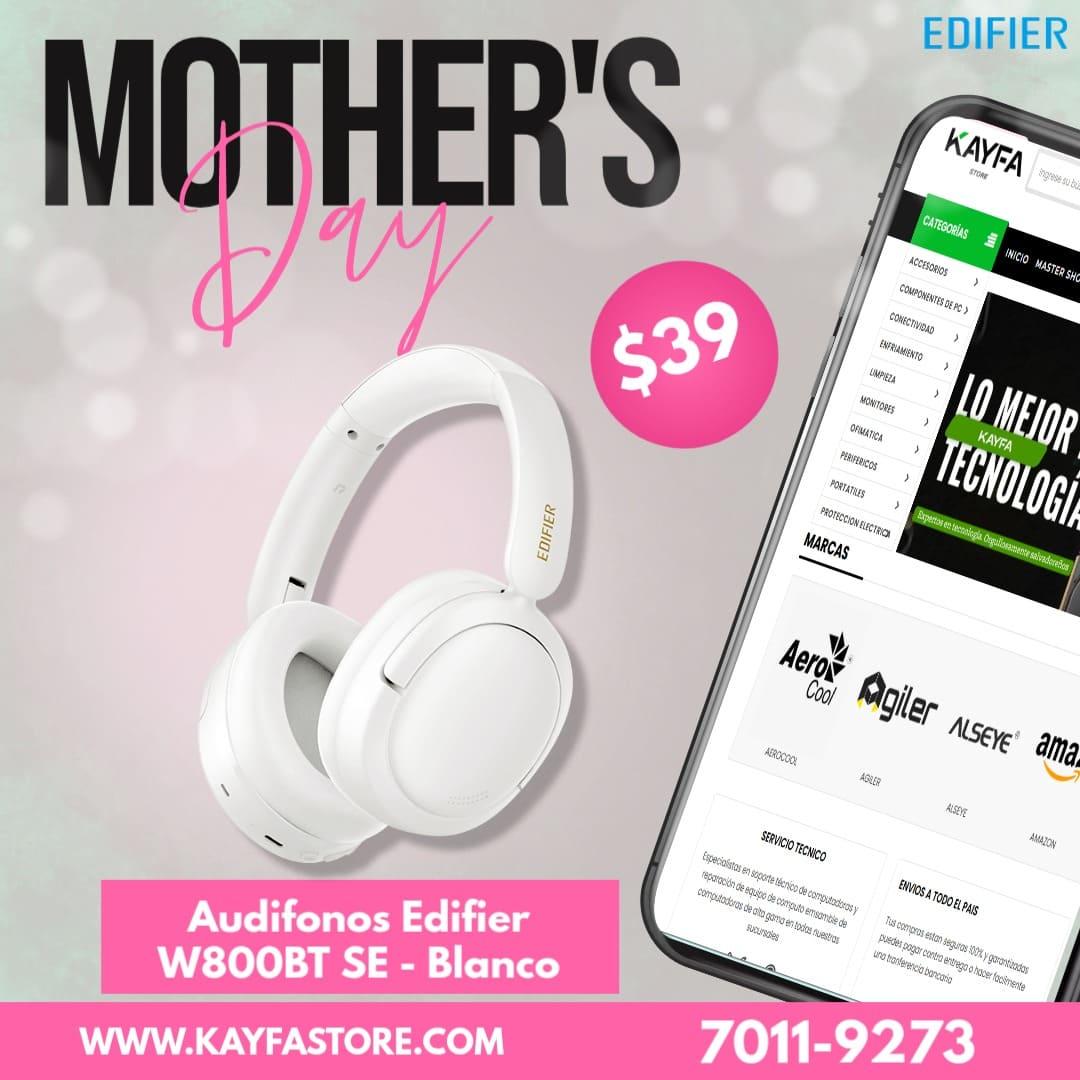 Audifonos Edifier W800BT SE - Blanco