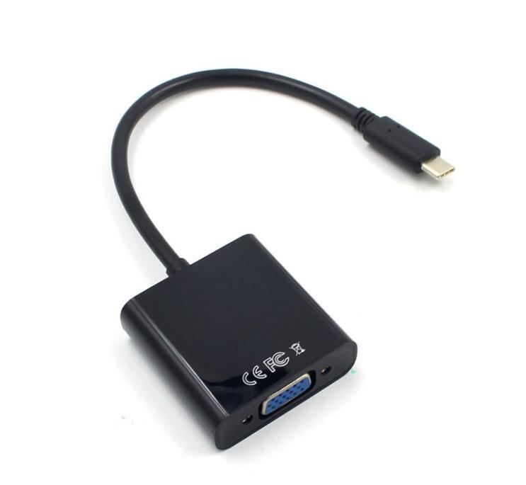 Conversor Usb Tipo C A Vga Full Hd 1080p