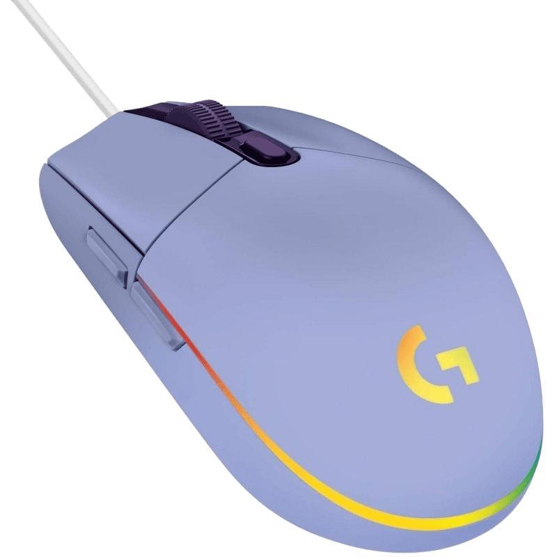 LOGITECH G203 LIGHSYNC 2ND GEN RATON RGB LILA