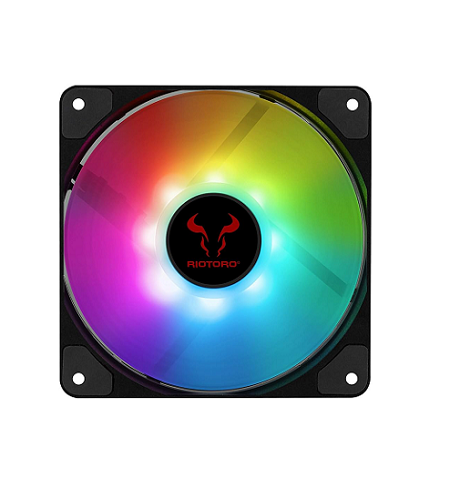 VENTILADOR RIOTORO QUIET STORM RGB 120MM